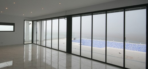 UltraSlim Doors to terrace and pool
