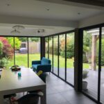 views through Ultraslim doors, from sunroom