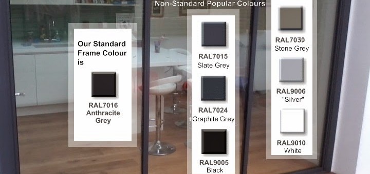 aluminium frame colours