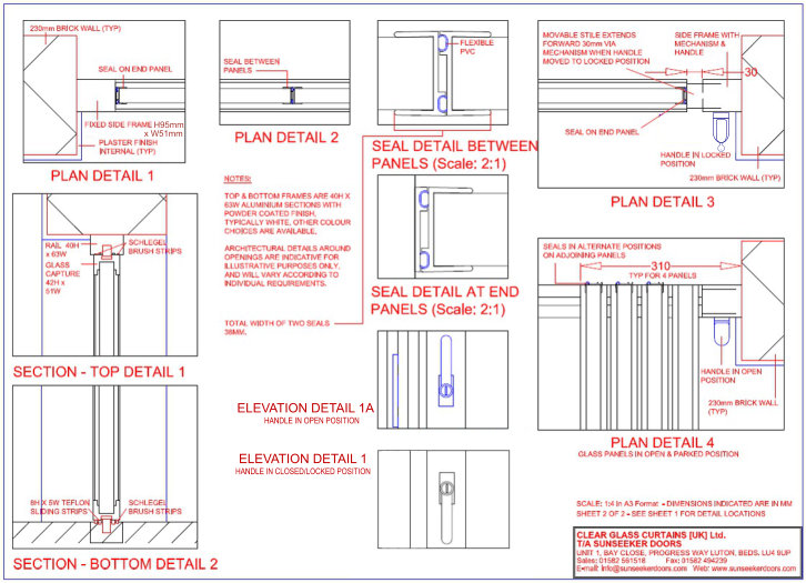 Technical Information Sunseeker Doors