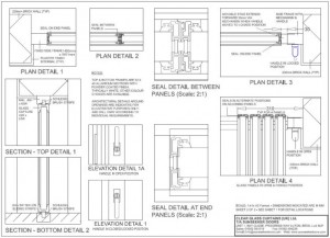 Technical detail - Ultraslim Slide-Pivot Door