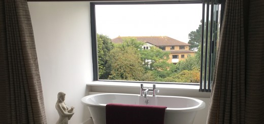 bath with a view