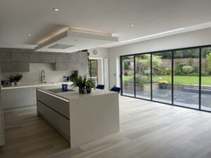 Fabulous kitchen, garden and SunSeeker Doors