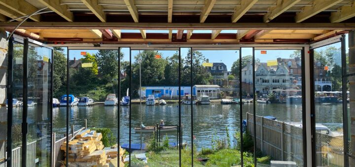 Overlooking River Thames via SunSeeker UltraSlim doors