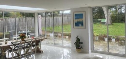 UltraSlim SunSeeker Doors maximising light and garden views