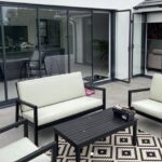 contemporary setting with UltraSlim SunSeeker Doors