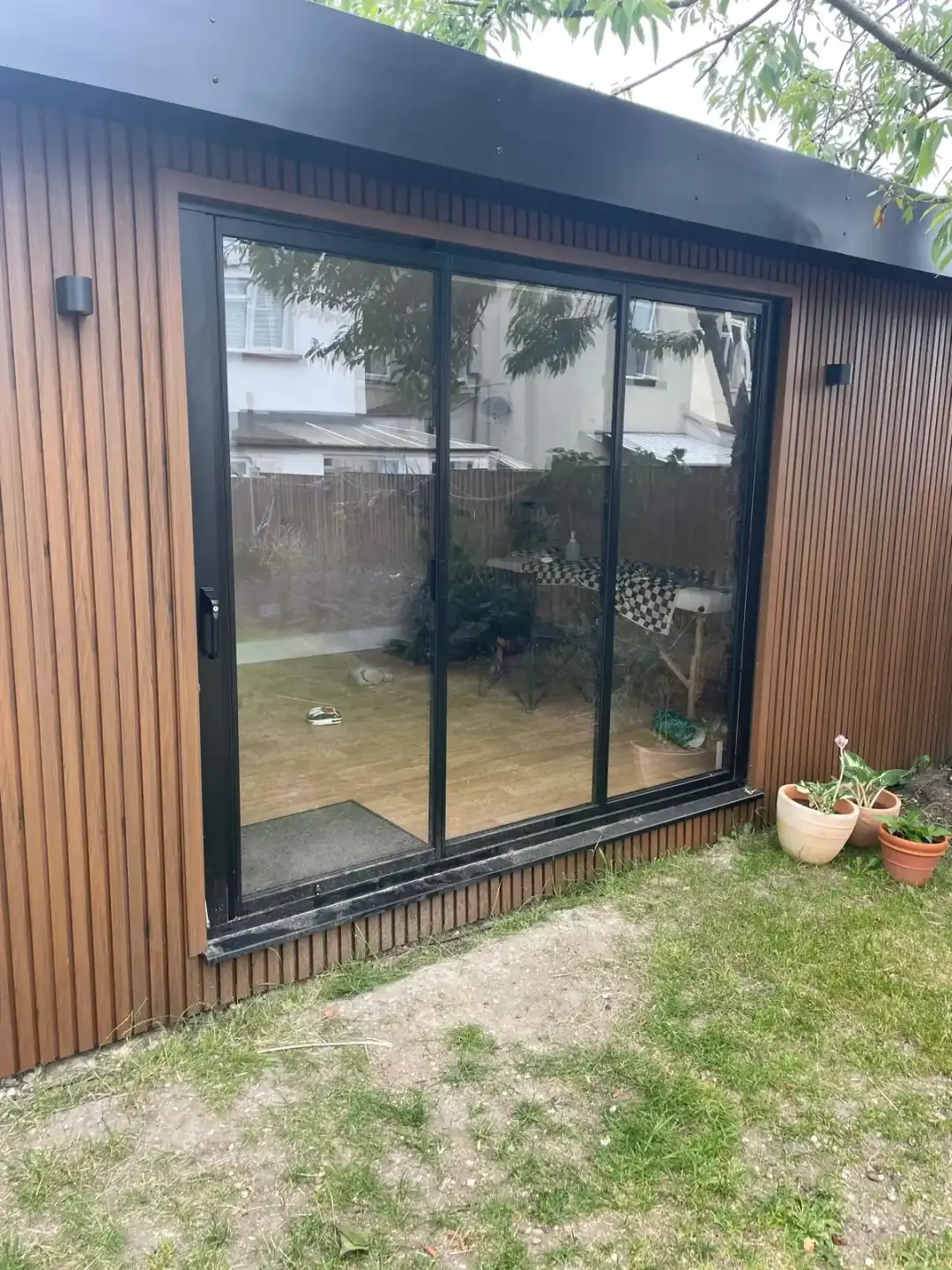 3 panel summer house sliding doors