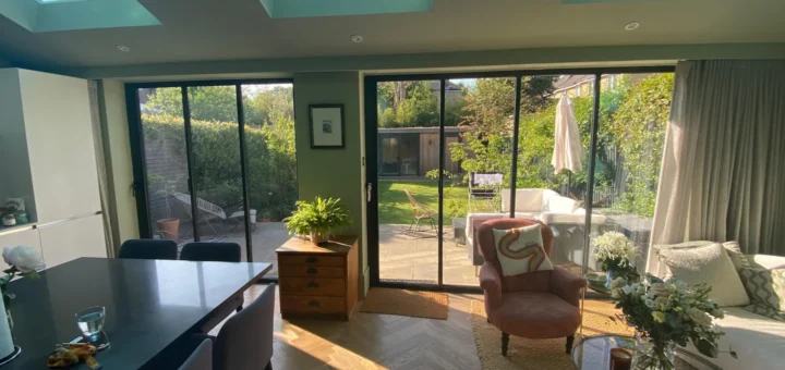 extension sliding doors