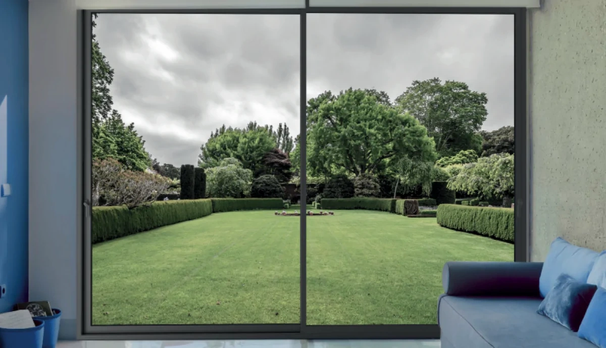 sliding external glass doors