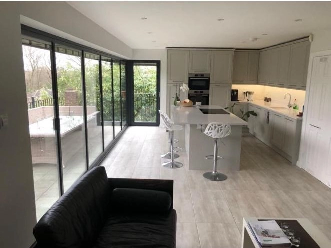 slim sightline bifold doors