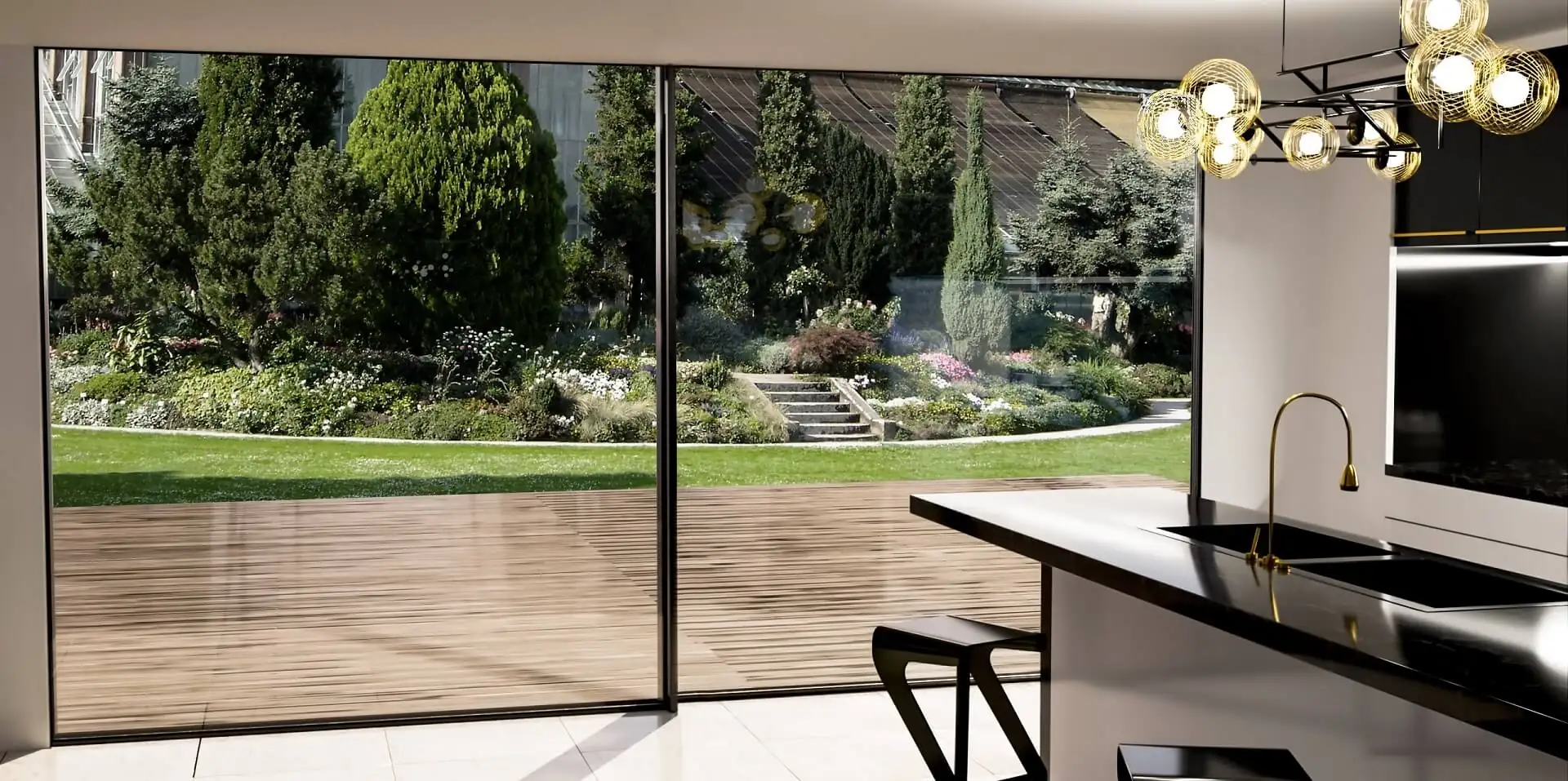 thin sliding doors
