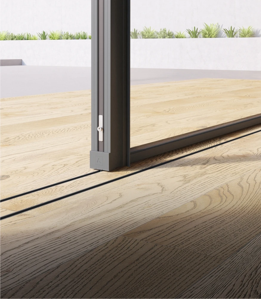 zero threshold sliding doors